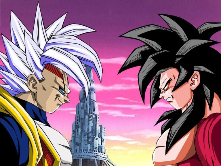 Dragon Ball GT: Baby Vegeta reaches Super Saiyan 4 in an illustration Dragon Ball GT: Baby Vegeta reaches Super Saiyan 4 in an illustration