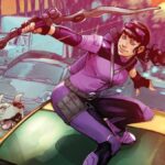 Hawkeye: a Kate Bishop cosplay before the series finale Hawkeye: a Kate Bishop cosplay before the series finale