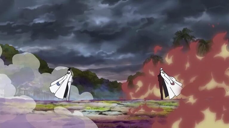 ONE PIECE, what injuries did Aokiji and Akainu suffer from their fight? ONE PIECE, what injuries did Aokiji and Akainu suffer from their fight?