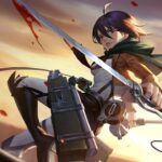 Bloody Mikasa in this cosplay from Attack on Titan Bloody Mikasa in this cosplay from Attack on Titan