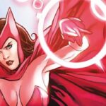 A Magical Scarlet Witch Cosplay: Wanda Maximoff in her classic costume A Magical Scarlet Witch Cosplay: Wanda Maximoff in her classic costume