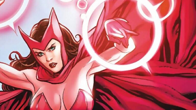 A Magical Scarlet Witch Cosplay: Wanda Maximoff in her classic costume A Magical Scarlet Witch Cosplay: Wanda Maximoff in her classic costume