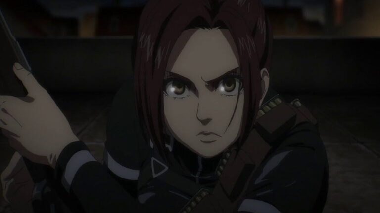 Attack on Titan: Sasha is the perfect shooter choice in Fran Martinez cosplay Attack on Titan: Sasha is the perfect shooter choice in Fran Martinez cosplay
