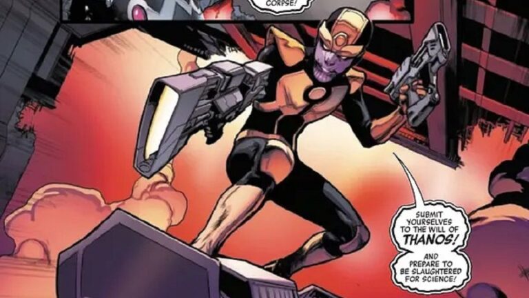 Avengers, the attack of Kid Thanos in the next issue preview Avengers, the attack of Kid Thanos in the next issue preview