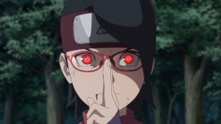 Boruto 236, Sarada as Itachi: the Sharingan of the Uchiha clan Boruto 236, Sarada as Itachi: the Sharingan of the Uchiha clan