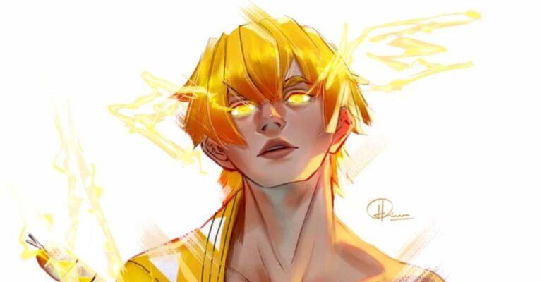 Demon Slayer 2: Zenitsu stars in electrifying fan art Demon Slayer 2: Zenitsu stars in electrifying fan art