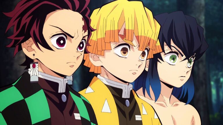 Demon Slayer: Tanjiro, Inosuke and Zenitsu and their breaths in an extraordinary fanart Demon Slayer: Tanjiro, Inosuke and Zenitsu and their breaths in an extraordinary fanart