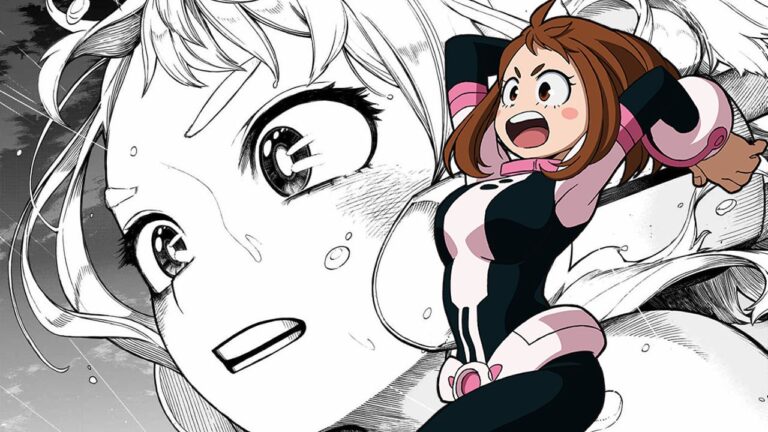 The feelings of Uraraka in the fantastic color of the page of My Hero Academia 341 The feelings of Uraraka in the fantastic color of the page of My Hero Academia 341
