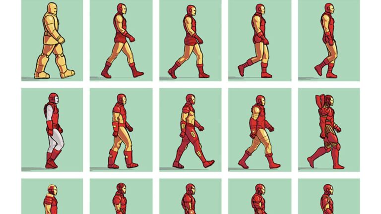 Iron Man, a cover shows all the armor worn by Tony Stark in Avengers Iron Man, a cover shows all the armor worn by Tony Stark in Avengers