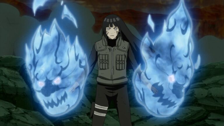 Naruto: A cosplay of Hinata Hyuga using the power of her active chakra Naruto: A cosplay of Hinata Hyuga using the power of her active chakra