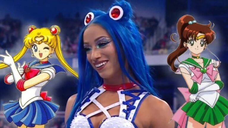 Sailor Moon and Attack on Titan at WWE Royal Rumble 2022