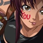 Black Lagoon: the mercenary Revy in a Kiki cosplay Black Lagoon: the mercenary Revy in a Kiki cosplay