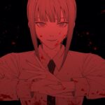Chainsaw Man: A Makima cosplay covered in blood Chainsaw Man: A Makima cosplay covered in blood