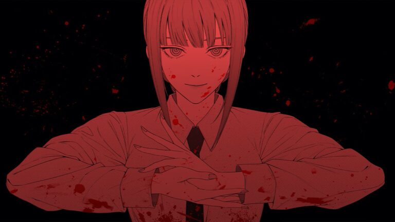 Chainsaw Man: A Makima cosplay covered in blood Chainsaw Man: A Makima cosplay covered in blood