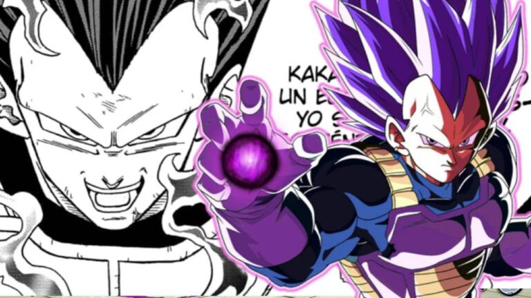Dragon Ball Super: Vegeta Ultra Ego in color at the back of Volume 18 Dragon Ball Super: Vegeta Ultra Ego in color at the back of Volume 18