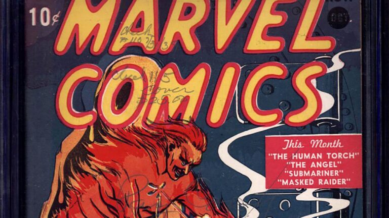 Marvel Comics 1, the first Marvel comic to sell at auction for .4 million Marvel Comics 1, the first Marvel comic to sell at auction for .4 million