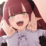 My dress up darling, here is a new illustration of Marin’s succubus cosplay