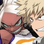 My Hero Academia 349, the cover features Bakugo and Mirko, an explosive couple My Hero Academia 349, the cover features Bakugo and Mirko, an explosive couple