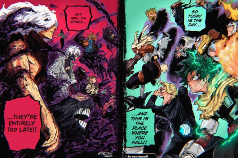 My Hero Academia is on MANGA Plus, declarations of love in the middle of the battlefields My Hero Academia is on MANGA Plus, declarations of love in the middle of the battlefields