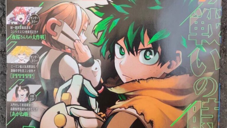 My Hero Academia, Shonen Jump reveals the new color style of Deku’s costume My Hero Academia, Shonen Jump reveals the new color style of Deku’s costume