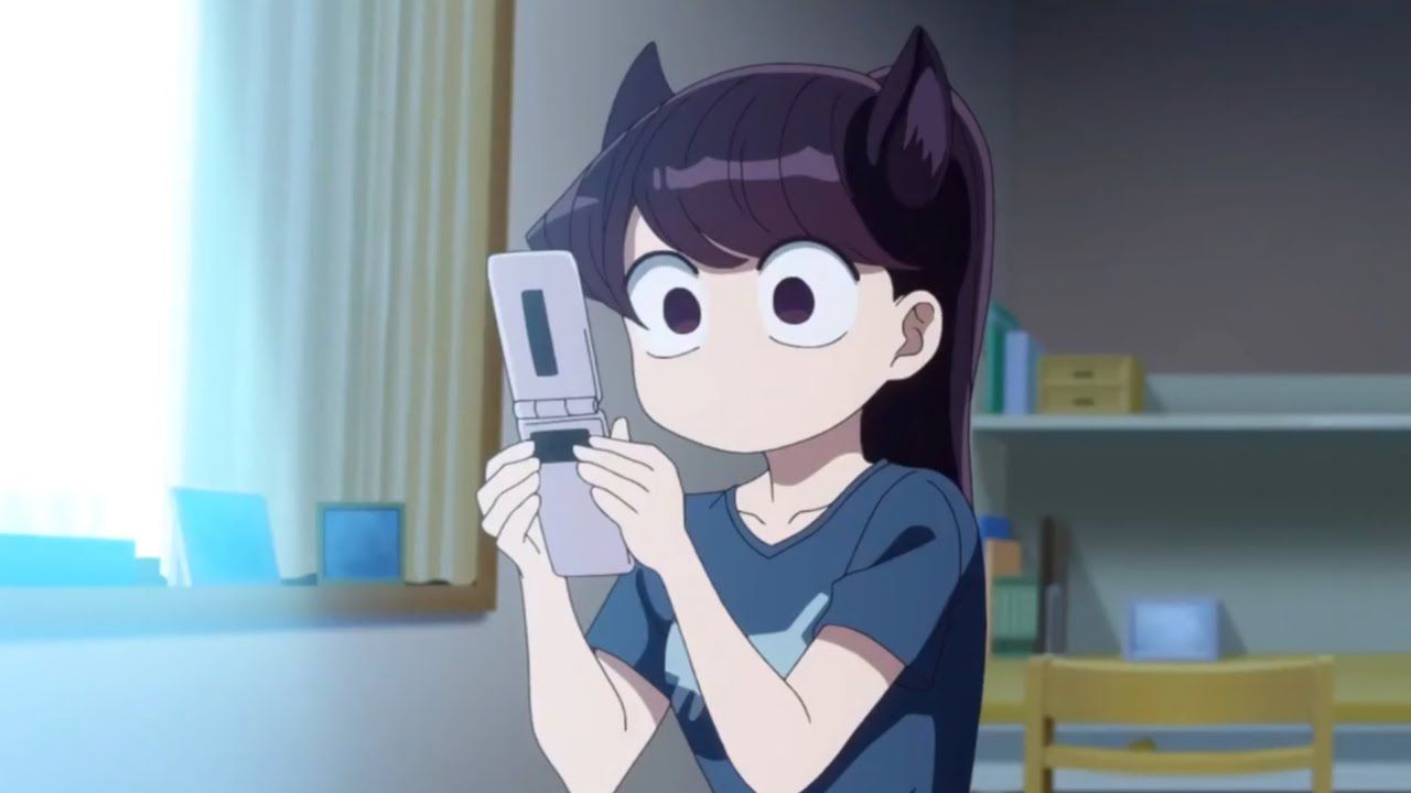 A cosplay of Komi Can't Communicate: The protagonist is excited for the ...