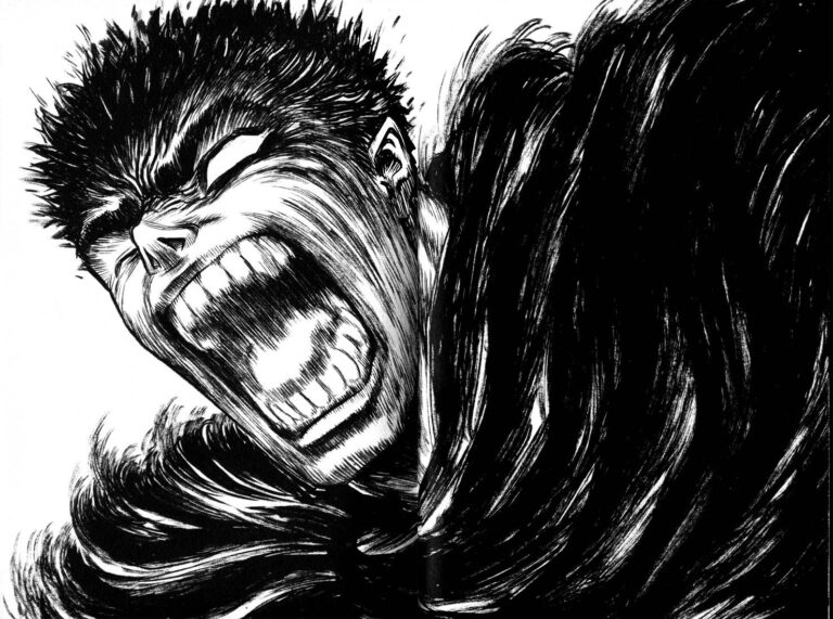 Berserker: A Gatsu cosplay of an armored warrior Berserker: A Gatsu cosplay of an armored warrior