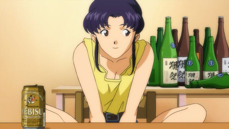 Neon Genesis Evangelion: A casual Misato Katsuragi cosplay with a pen pen plush