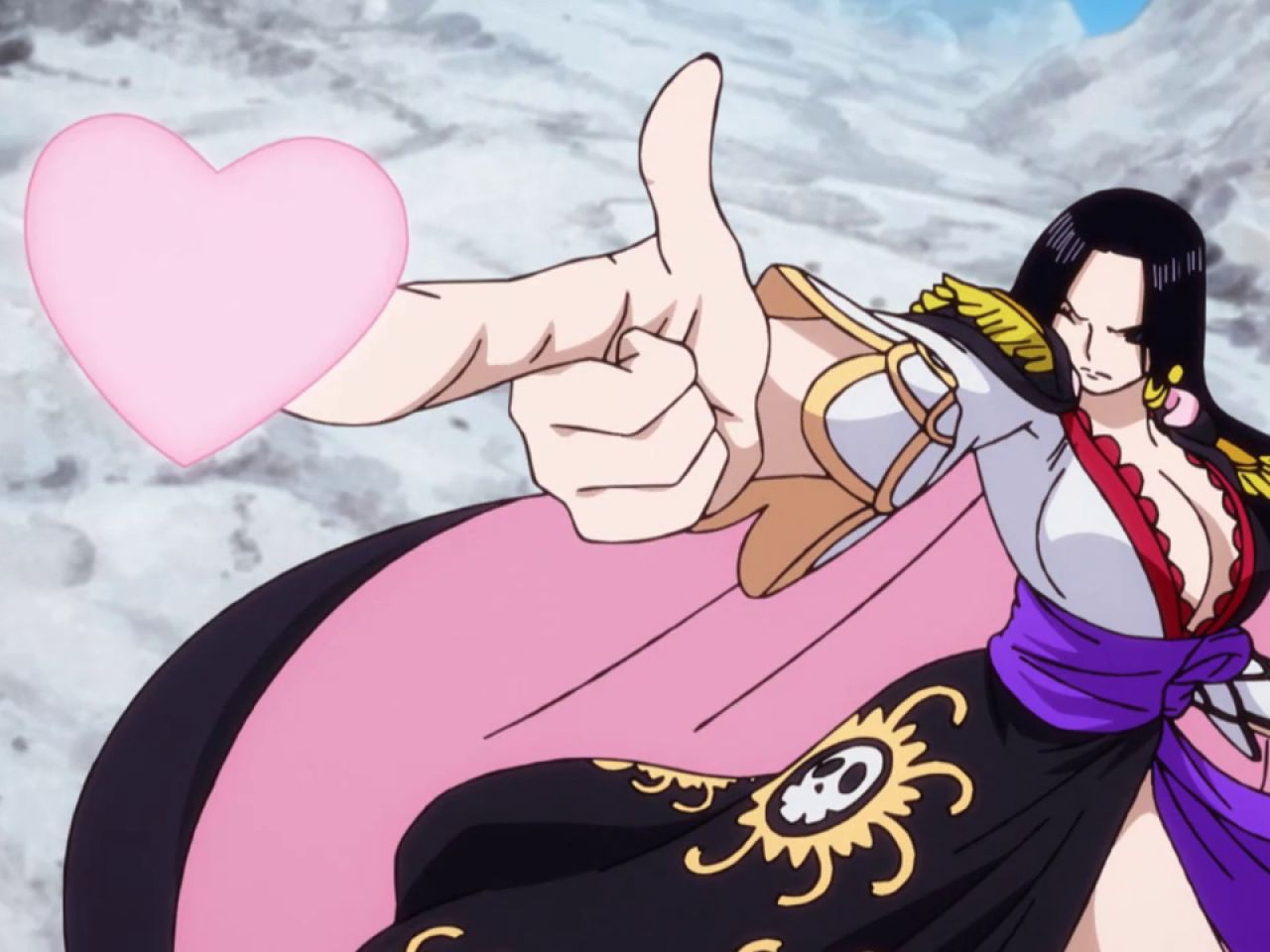 ONE PIECE: Empress Boa Hancock in Echo Cosplay