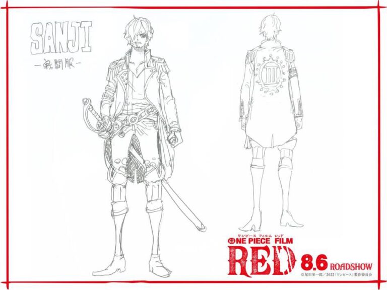 ONE PIECE: RED, Sanji’s final design, is also revealed on the new poster ONE PIECE: RED, Sanji’s final design, is also revealed on the new poster