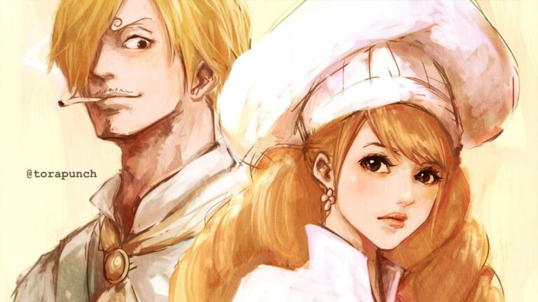 ONE PIECE: Sanji and Pudding together in a romantic cosplay ONE PIECE: Sanji and Pudding together in a romantic cosplay
