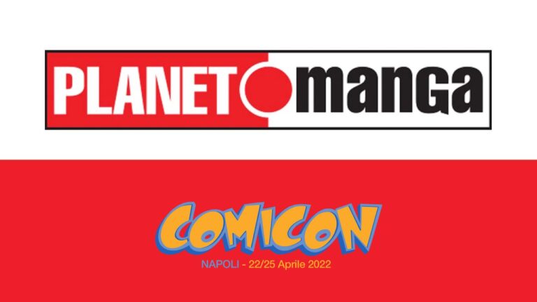 Panini Comics: all Planet Manga ads at Napoli Comicon 2022 Panini Comics: all Planet Manga ads at Napoli Comicon 2022