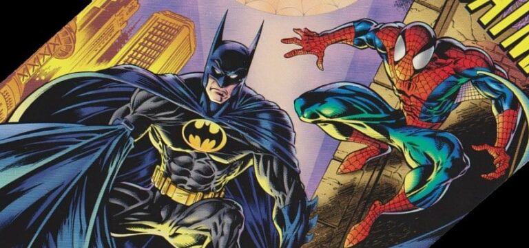 Spider-Man: Encountering Batman in a spectacular fanart Spider-Man: Encountering Batman in a spectacular fanart