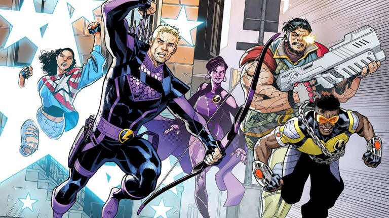 Thunderbolts, the new team led by Hawkeye, debut in the first edition preview Thunderbolts, the new team led by Hawkeye, debut in the first edition preview