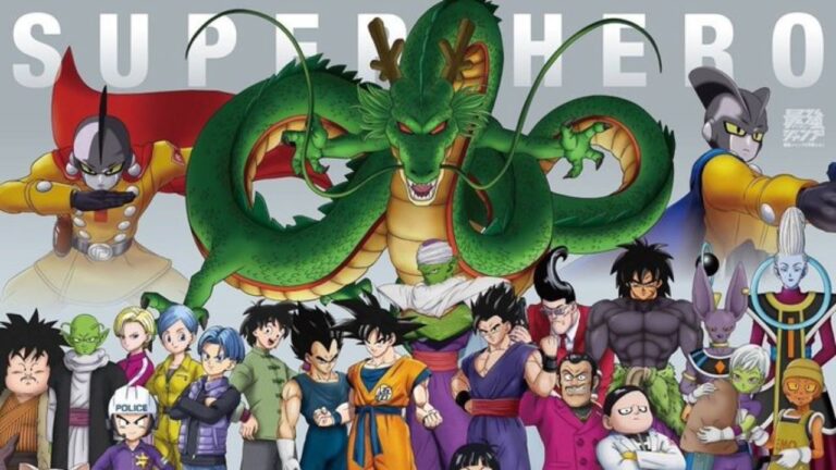 Dragon Ball Super: Super Hero, the protagonists of the film in the final version of the poster Dragon Ball Super: Super Hero, the protagonists of the film in the final version of the poster