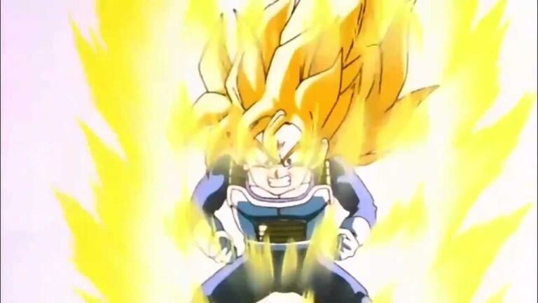 Dragon Ball Z: An alternate form of Gohan with long hair in this fan art Dragon Ball Z: An alternate form of Gohan with long hair in this fan art