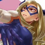 Cosplay Mount Lady: The heroine of My Hero Academia in a gigantic photo Cosplay Mount Lady: The heroine of My Hero Academia in a gigantic photo