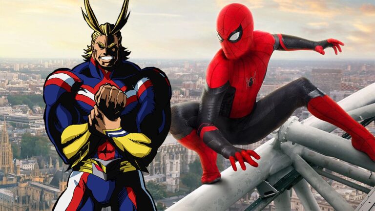 My Hero Academia: All Might joins forces with Spiderman in this unique and imaginative cosplay My Hero Academia: All Might joins forces with Spiderman in this unique and imaginative cosplay