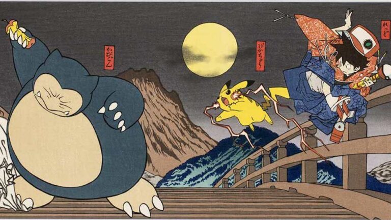 Pokémon: Monsters become ninjas and samurai in an original fan art Pokémon: Monsters become ninjas and samurai in an original fan art