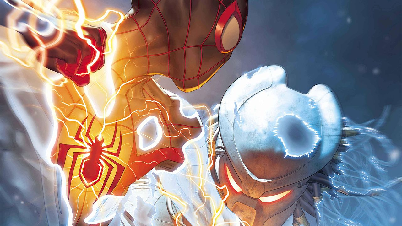 Predator challenges Marvel superheroes in a variant cover series