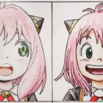 Spy x Family: Anya drawn in 12 different styles like in Dragon Ball, ONE PIECE and others Spy x Family: Anya drawn in 12 different styles like in Dragon Ball, ONE PIECE and others
