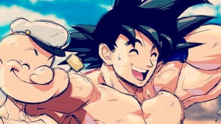 Dragon Ball: Goku meets Popeye in this official crossover Dragon Ball: Goku meets Popeye in this official crossover