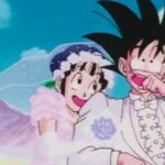 Dragon Ball: the marriage between Goku and Chichi in the romantic character created by Zero Studio Dragon Ball: the marriage between Goku and Chichi in the romantic character created by Zero Studio