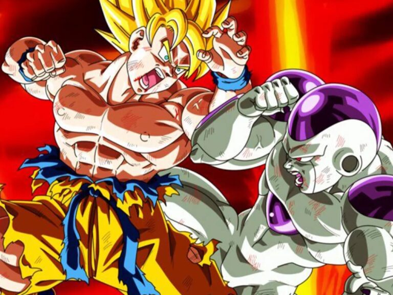 Dragon Ball Z: Goku and Frieza face off in a fan’s ukiyo-e style graphic Dragon Ball Z: Goku and Frieza face off in a fan’s ukiyo-e style graphic