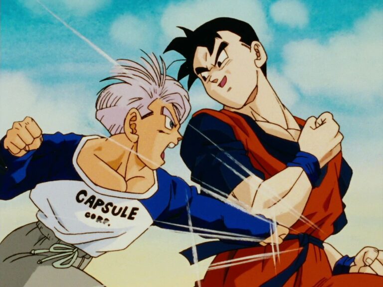 Dragon Ball Z: Future Trunks’ excruciating work in this original artwork Dragon Ball Z: Future Trunks’ excruciating work in this original artwork