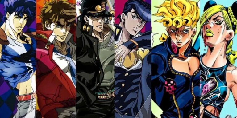 Jojo: All the protagonists of the series gathered on the JoJo World 2 poster Jojo: All the protagonists of the series gathered on the JoJo World 2 poster