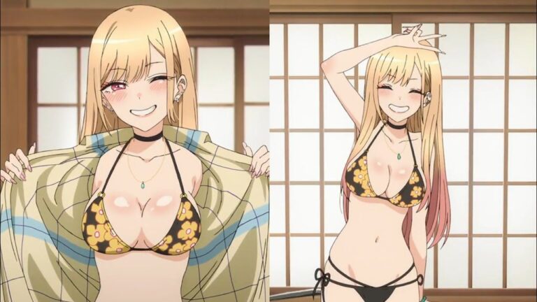 My Dress-Up Darling: a cosplay of Marin in the costume of the explosive Hane Ame My Dress-Up Darling: a cosplay of Marin in the costume of the explosive Hane Ame