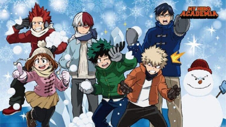 My Hero Academia: The heroes of Yuei High prepare for winter in this official way My Hero Academia: The heroes of Yuei High prepare for winter in this official way
