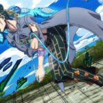 A Jolyne Kujo cosplay in a Jojo-worthy pose A Jolyne Kujo cosplay in a Jojo-worthy pose