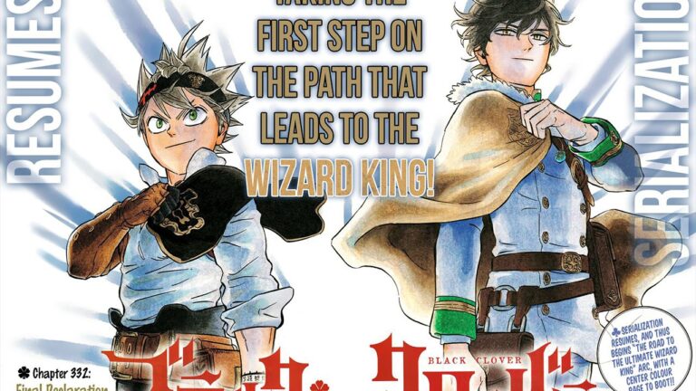 Black Clover 332: The Closing Statement begins in the final act Black Clover 332: The Closing Statement begins in the final act