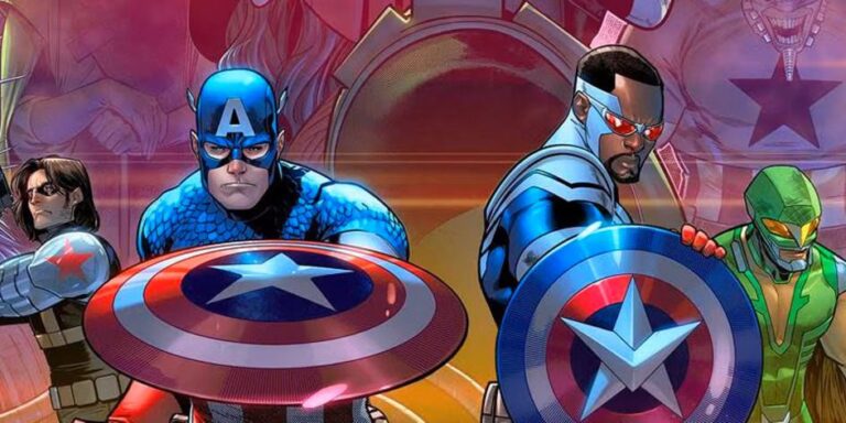Captain America: Steve Rogers and Sam Wilson reunite in new Cold War crossover Captain America: Steve Rogers and Sam Wilson reunite in new Cold War crossover